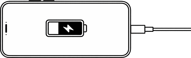 iPhone la încărcat